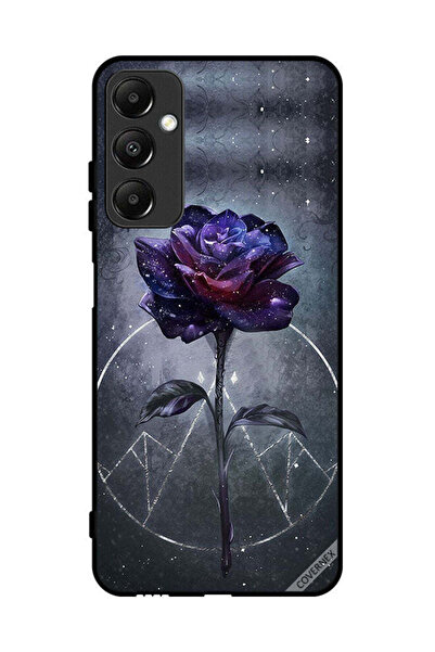 Covernex Protective Case Cover For Samsung Galaxy A05s Dark Flower Wallpaper