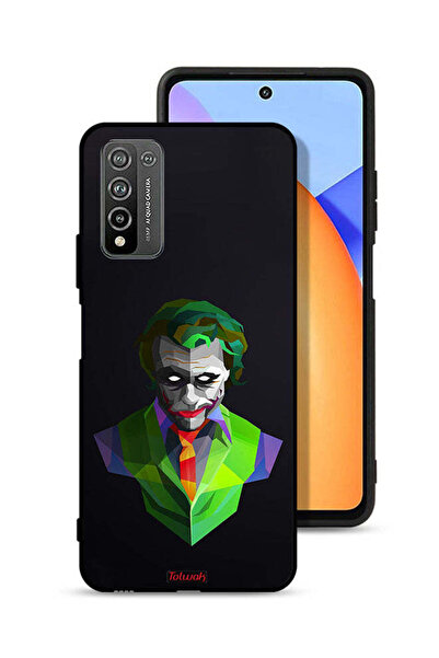 Tolwak غطاء حماية لهاتف Honor 10X Lite برسومات الجوكر التجريدية
