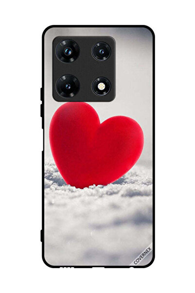 Covernex غطاء حماية لهاتف Infinix Note 30 Pro بتصميم قلب أحمر جميل