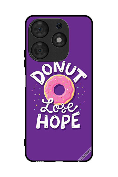 Covernex غطاء حماية لهاتف تكنو سبارك 10 برو - خلفية شاشة دونات لوز هوب