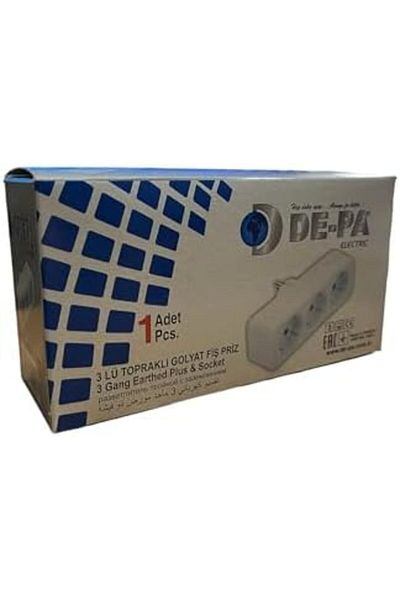 Mena Rise Şirinshop De-Pa Triple Grounded Goliath Plug Socket Coupler 1108107