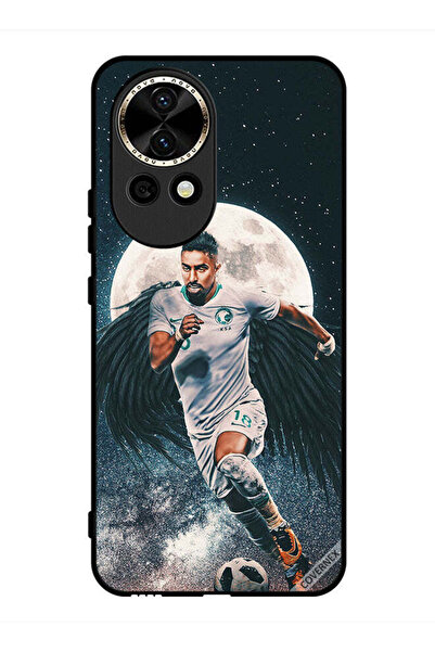 Covernex غطاء حماية لهاتف هواوي نوفا 12 - سالم الدوسري يحمل كرة قدم