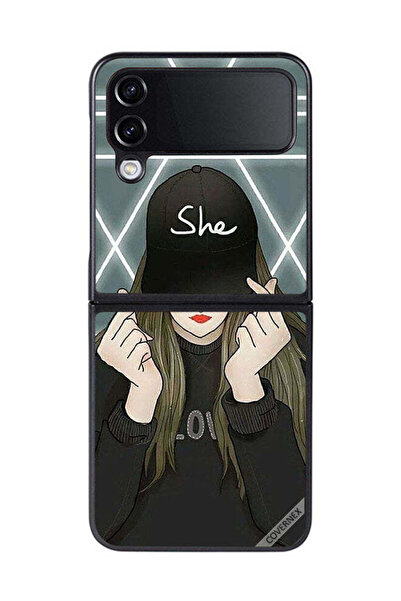 Covernex غطاء حماية لهاتف سامسونج جالاكسي زد فليب 4 مع غطاء خلفي