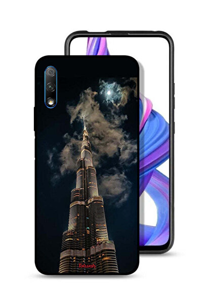 Tolwak غطاء حماية لهاتف Honor 9X (الصين) برج خليفة في الليل