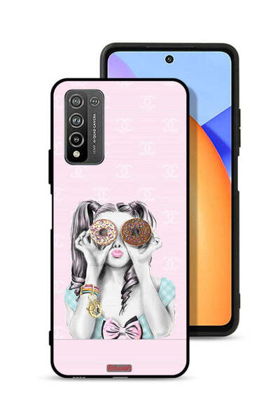 Tolwak غطاء حماية لهاتف Honor 10X Lite يحمل دوناتين