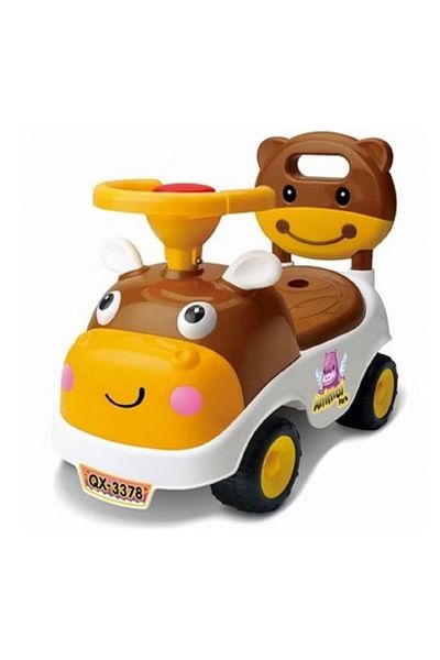 rexa Cow Cartoon Ride On Car With Backrest