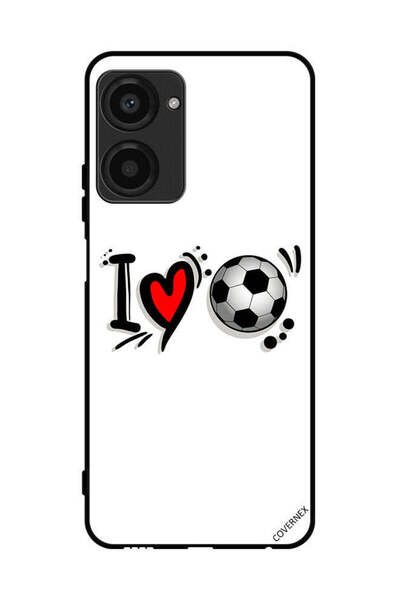 Covernex غطاء حماية لهاتف Realme 10 Pro أنا أحب كرة القدم