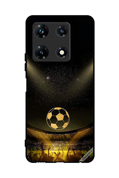 Covernex غطاء حماية لهاتف Infinix Note 30 Pro، خلفية فيلم كرة قدم كلاسيكية با...