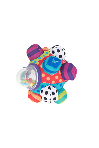 OEM Jucarie senzoriala, Cu dentitie, Tip minge, Plus, Multicolor