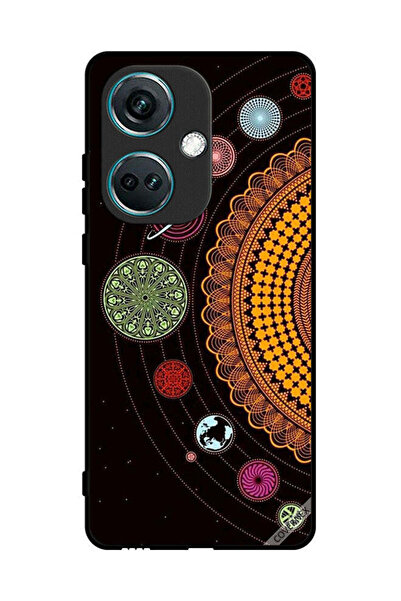 Covernex غطاء حماية لهاتف OnePlus Nord CE3 - فن النظام الشمسي الماندالا