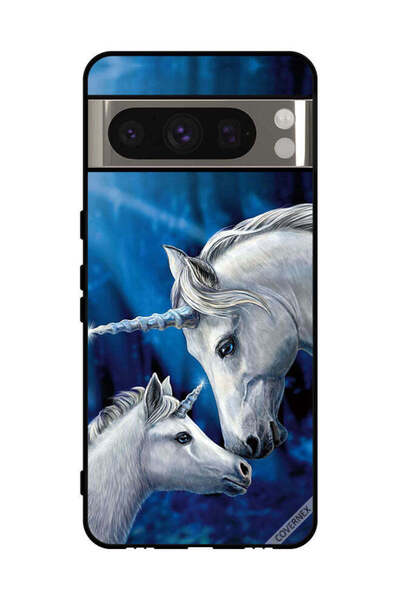 Covernex غطاء حماية لهاتف Google Pixel 8 Pro - محب يونيكورن - طفل يونيكورن
