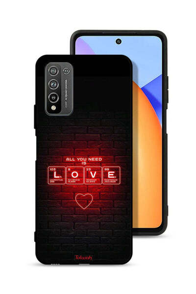 Tolwak غطاء حماية لهاتف Honor 10X Lite كل ما تحتاجه هو الحب