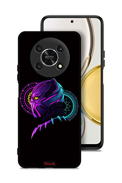 Tolwak غطاء حماية لهاتف Honor X9 5G، رسم فني رقمي بسيط عالي الدقة