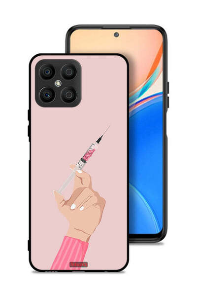 Tolwak Honor X8 4G Protective Case Cover Love Injection