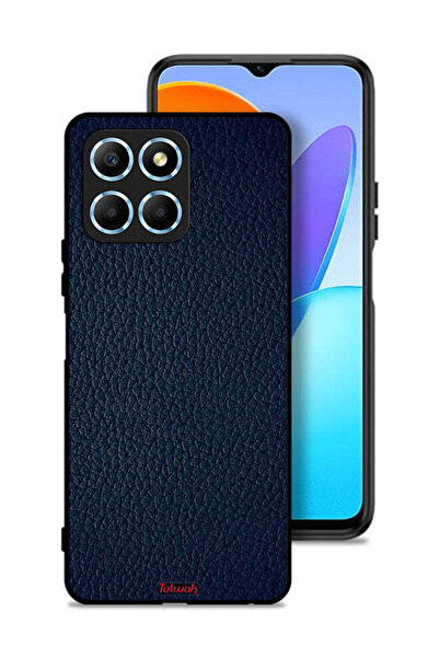 Tolwak Honor X8 5G Protective Case Cover Leather Pattern