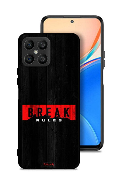 Tolwak غطاء حماية لهاتف Honor X8 4G - كسر القواعد