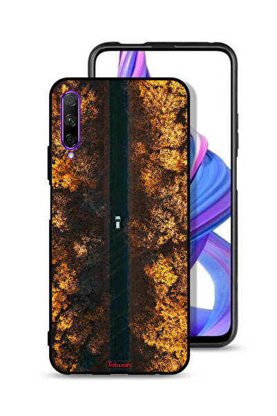 Tolwak غطاء حماية لهاتف هواوي Y9s - طريق في أشجار الخريف