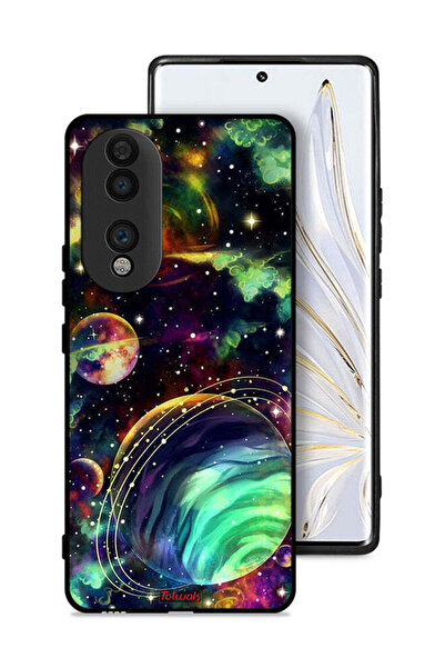 Tolwak غطاء حماية لهاتف Honor 70 بتصميم الكواكب