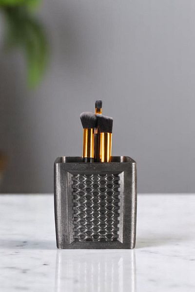 Evene Makeup Organizer Θήκη για πινέλο μακιγιάζ Organizer Organizer Ασημί Αντίκα Χρώμα Μοντέλο 86