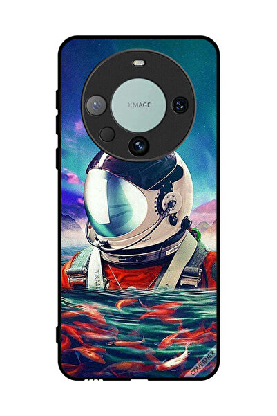 Covernex غطاء حماية لهاتف هواوي ميت 60 برو بلس، رائد فضاء في بحر الأسماك