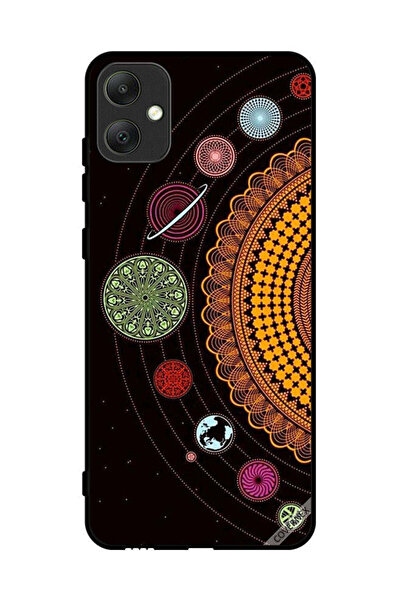 Covernex غطاء حماية لهاتف سامسونج جالاكسي A05 بتصميم ماندالا للنظام الشمسي