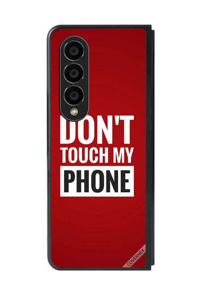 Covernex غطاء حماية لهاتف سامسونج جالاكسي زد فولد 4 - لا تلمس هاتفي