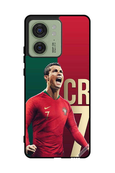 Covernex غطاء حماية لهاتف موتورولا إيدج 40 - مجموعة كريستيانو رونالدو لمنتخب ...