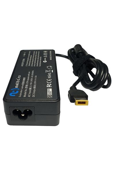 OEM Lenovo compatible laptop charger 90W, 20V, 4.5A with rectangular pin plug