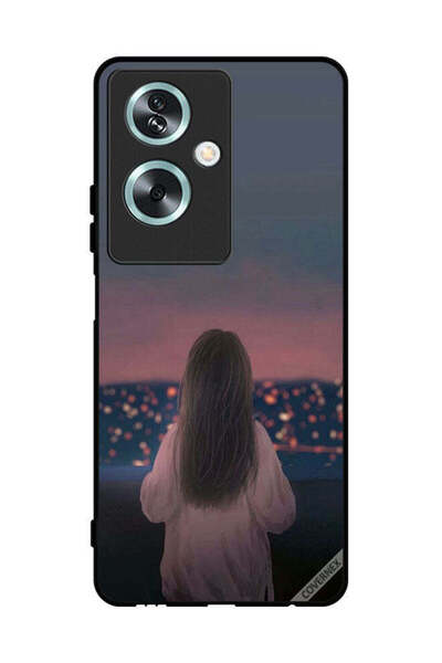Covernex غطاء حماية لهاتف Oppo A79 - فتاة واقفة