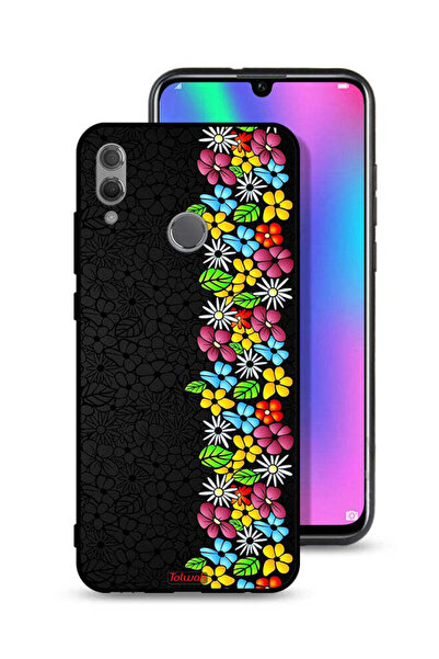 Tolwak غطاء حماية لهاتف Honor 10 Lite بتصميم زهور