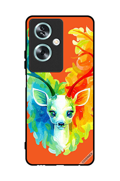 Covernex غطاء حماية لهاتف Oppo A79 - غزال ملون