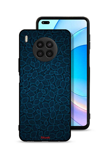 Tolwak غطاء حماية لهاتف Honor 50 Lite بنقشة أوراق فنية رقمية