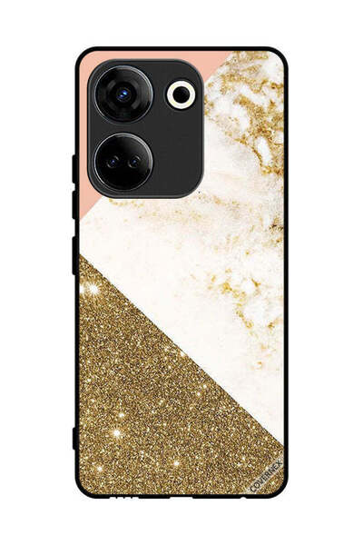 Covernex غطاء حماية لهاتف تكنو كامون 20 بنمط لامع ورخامي