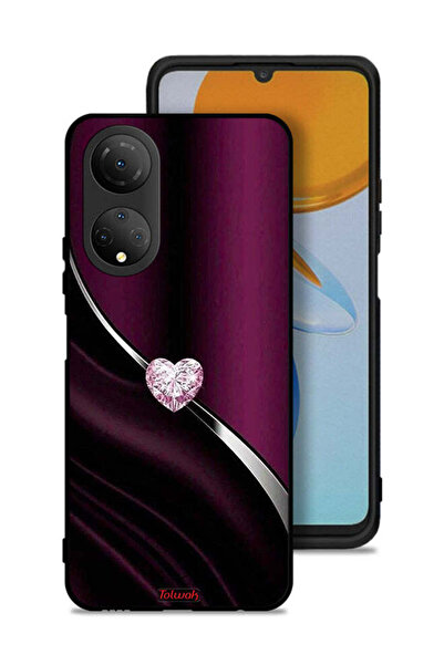 Tolwak غطاء حماية لهاتف Honor X7 - قلب ماسي