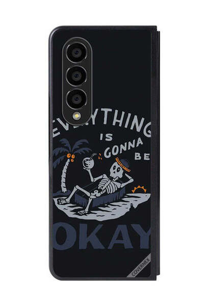 Covernex غطاء حماية لهاتف سامسونج جالاكسي زد فولد 4 - كل شيء سيكون على ما يرام