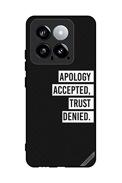 Covernex غطاء حماية لهاتف Xiaomi 14 اعتذار مقبول ثقة مرفوضة