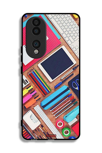 Tolwak Honor 70 Protective Case Cover Girl Hobby Desk