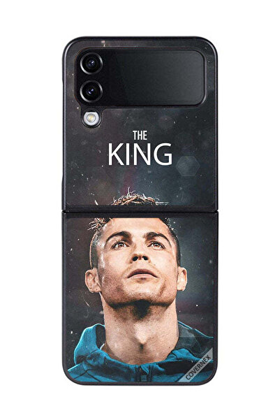 Covernex غطاء حماية لهاتف سامسونج جالاكسي زد فليب 4 رونالدو الملك