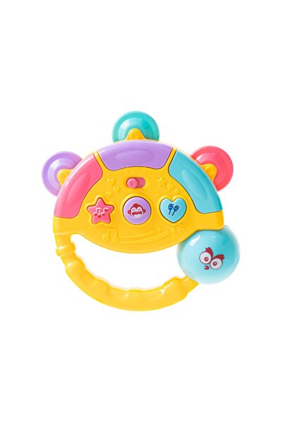 OEM Jucarie muzicala interactiva tamburina galben