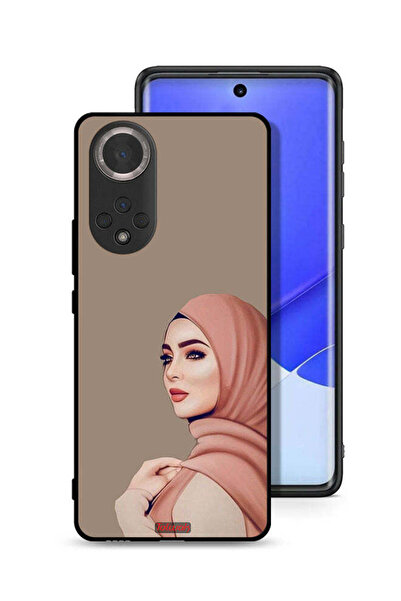 Tolwak غطاء حماية لهاتف Honor 50 بطبعة فتاة محجبة جميلة