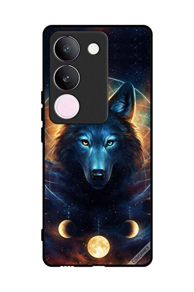 Covernex غطاء حماية لهاتف فيفو V29 - ذئب في الفضاء