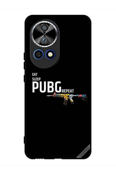 Covernex غطاء حماية لهاتف هواوي نوفا 12 برو، تناول الطعام ونام، وكرر لعبة ببجي