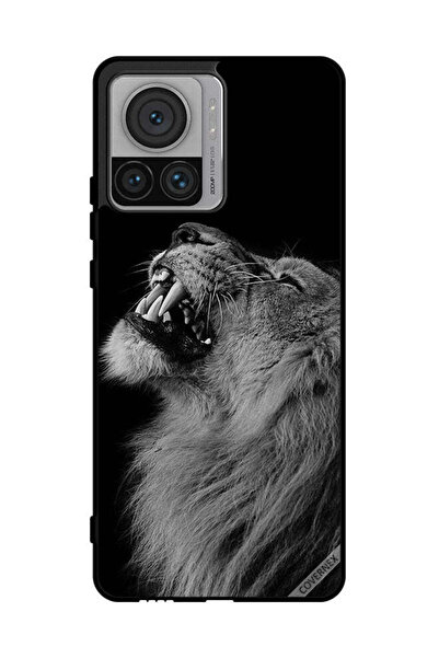 Covernex غطاء حماية لهاتف موتورولا موتو X30 برو - الأسد المبهج