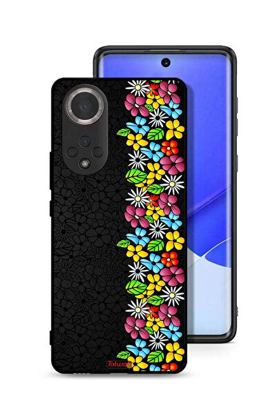 Tolwak غطاء حماية لهاتف Honor 50 من مجموعة Flowers Line