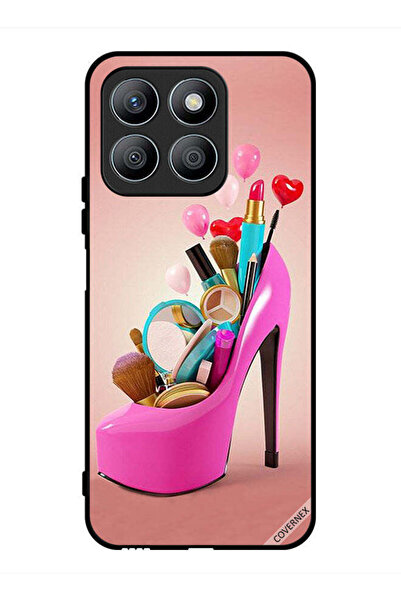 Covernex Protective Case Cover For Honor X8b Shoe With Makeup Items