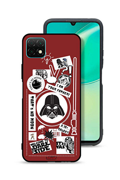 Tolwak غطاء حماية لهاتف هواوي نوفا Y60 - ملصق "مرحبًا بكم في الجانب المظلم"