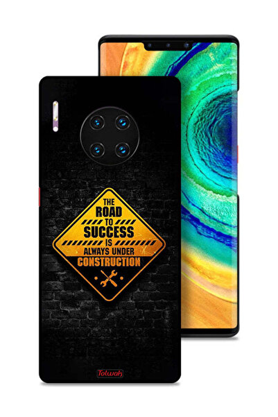 Tolwak غطاء حماية لهاتف هواوي ميت 30 إي برو 5G الطريق إلى النجاح دائمًا قيد ا...