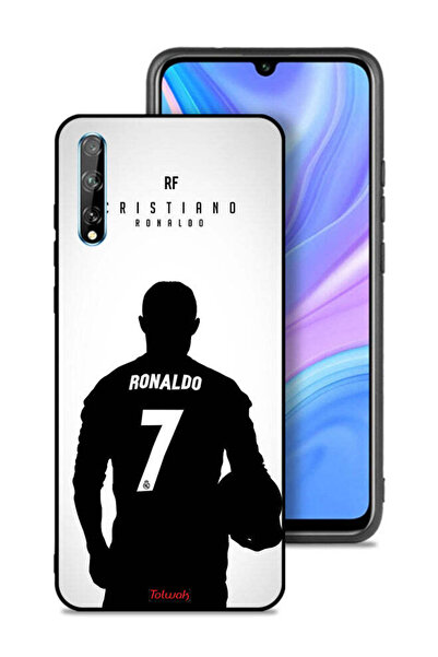 Tolwak غطاء حماية لهاتف هواوي Y8p قناع كريستيانو رونالدو
