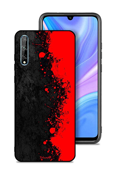 Tolwak غطاء حماية لهاتف هواوي بي سمارت إس بنمط تجريدي