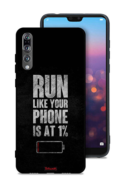 Tolwak غطاء حماية لهاتف هواوي بي 20 برو - اركض كما لو أن هاتفك يعمل بنسبة 1%